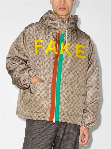 fake gucci nylon jacket